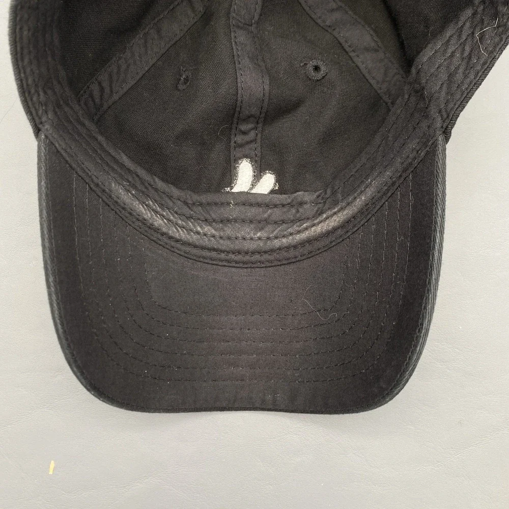 Mickey Mouse Glove Adjustable Hat Strap  Cap Black Disney